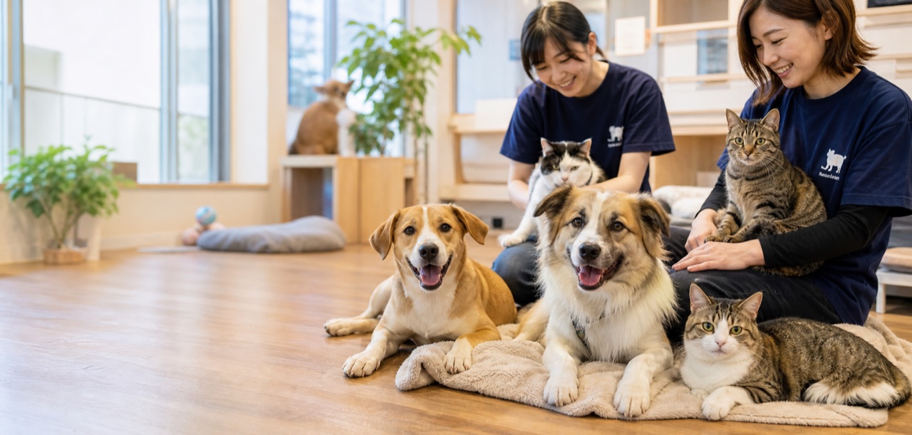 保護犬・保護猫のアニマルレスキューサイトのイメージ